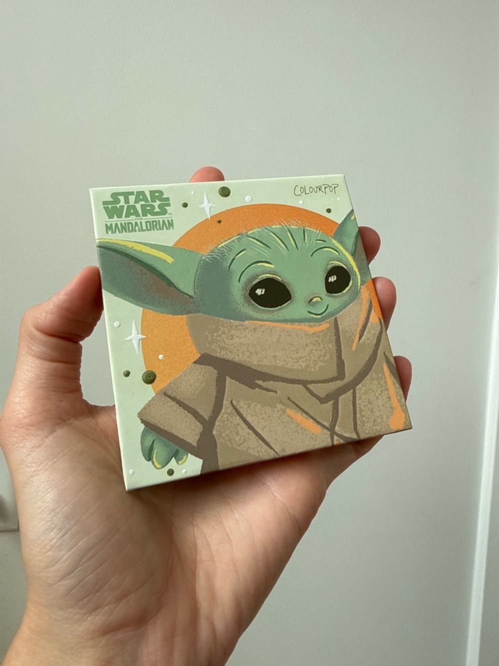 ColourPop Grogu Eyeshadow Palette - Green & Tan
